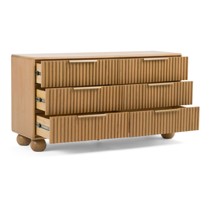 Ensemble de chambre à coucher 4 pièces Camila Winters - Modern Natural Oak, Très grand