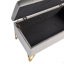 Banc rembourré en tissu avec 4 pieds-1164397996