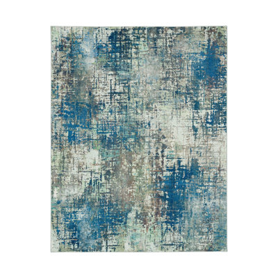 Karastan Rugs Glacial Blue Area Rug -  ZS016 A439 108144 IP