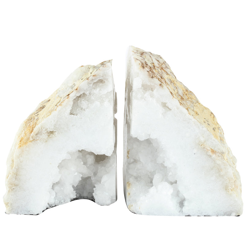 Agate / Geode Non-Skid Bookends