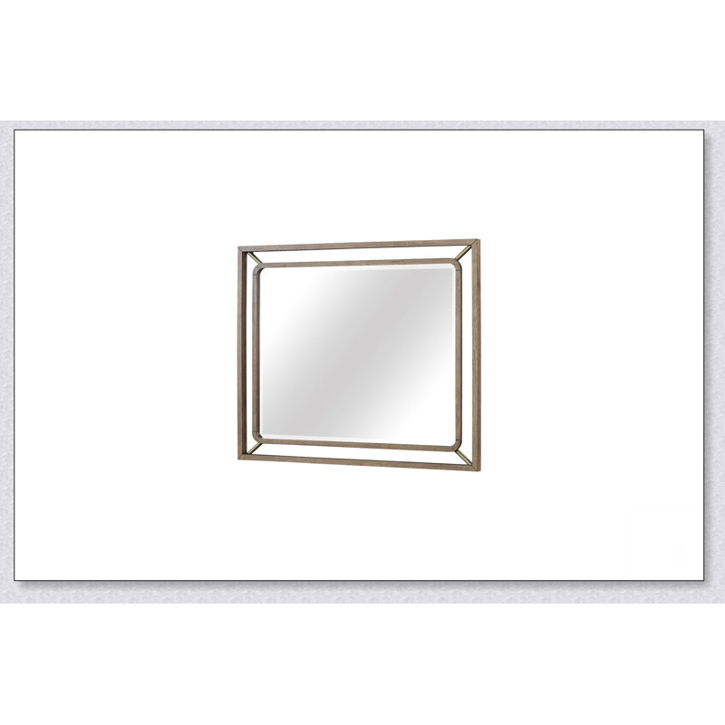 Mirror in Latte Finish