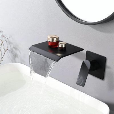 Wall Mount Waterfall Tub Faucet