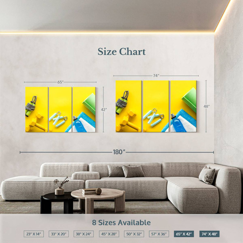 Sireci Exercise Essentials, 42" H x 65" W