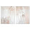 «Opalescent Hues III», ensemble de 2 toiles abstraites minimalistes par Art Remedy