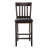 Upholstered Counter Stool with Solid Wood Frame-822917360