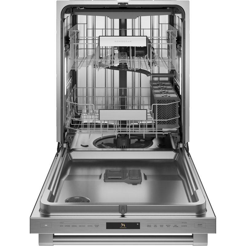 Monogram 24" Fully Integrated Dishwasher - Stainless Steel, Statement