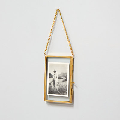 Gold Metal Picture Frame