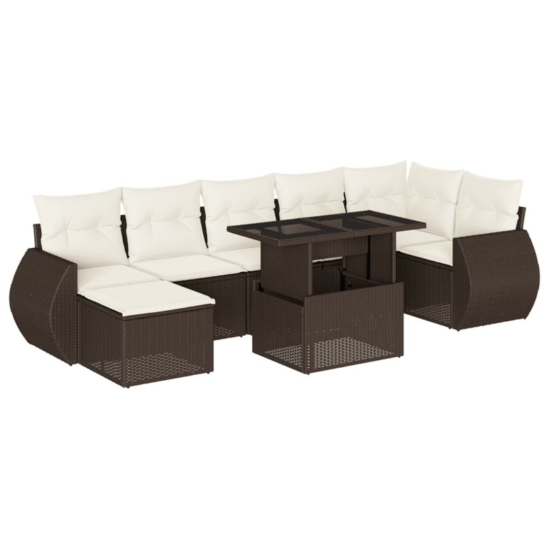 Ensemble de canapé de jardin Vidaxl