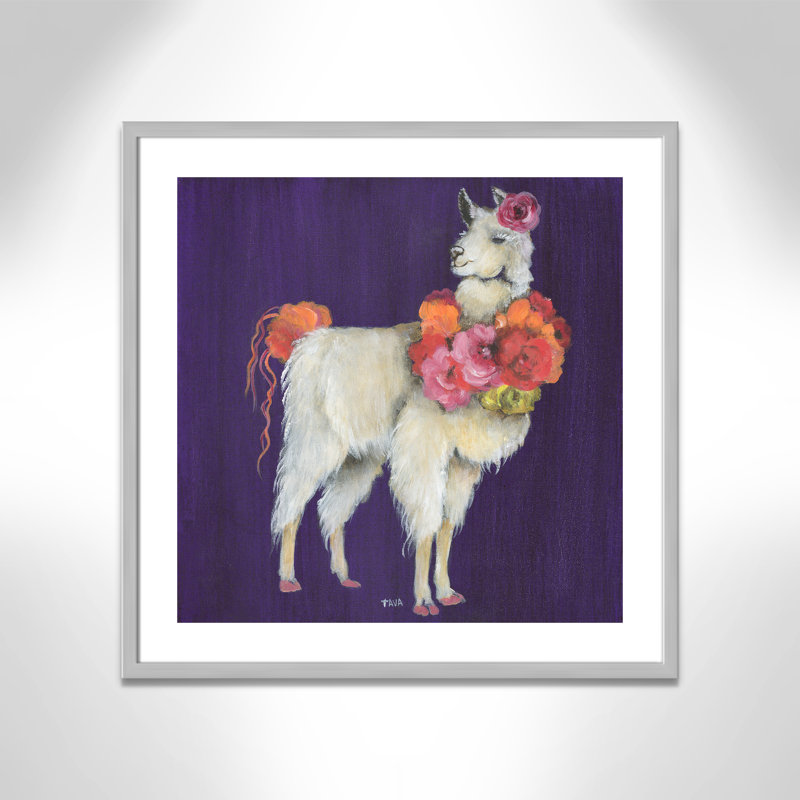 Art sur toile little, H 27,5 po x l 27,5 po x P 1,18 po, Cadre argenté