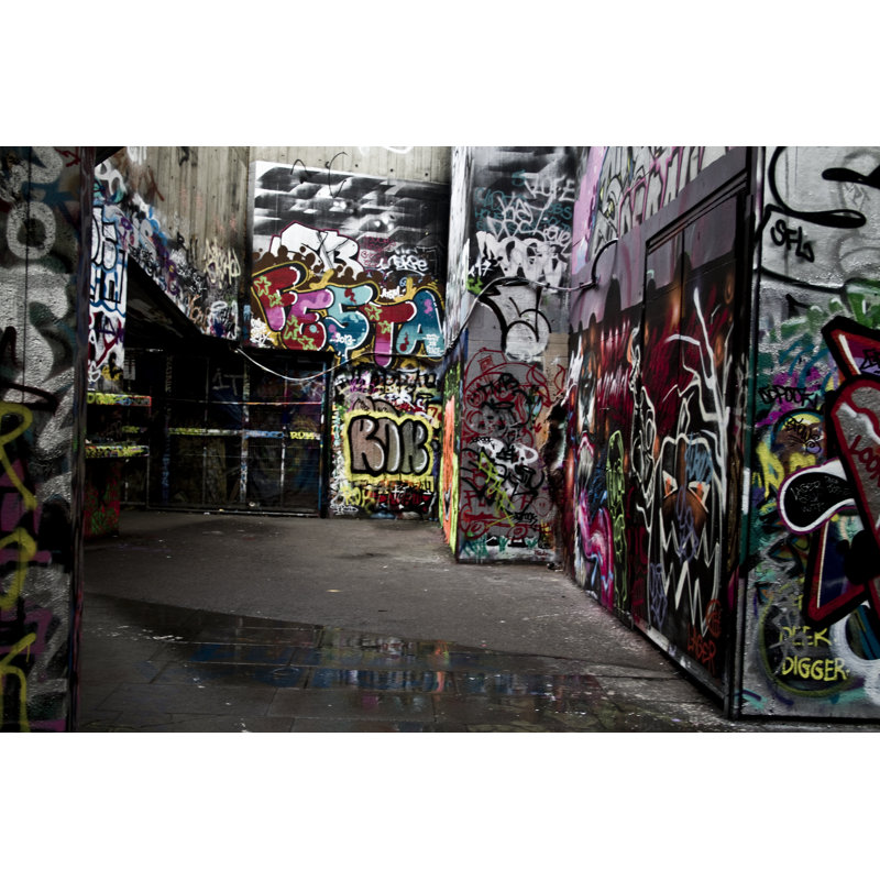 Southbank Skate Park by Torr - Wrapped Canvas Print, 30cm H x 46cm W x 3.8cm D
