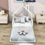 Wood Floor Bed with House-shaped Headboard-189152352-157365716
