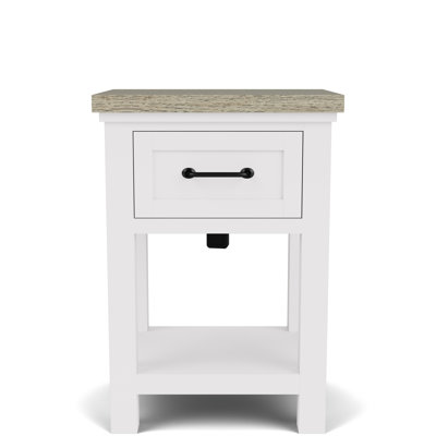 Table de chevet 1 tiroir Simonton