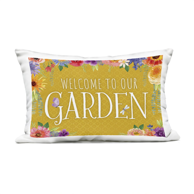 Coussin d'extérieur Garden Welcome