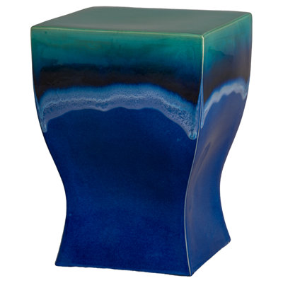 Quispe Ceramic Garden Stool by Orren Ellis
