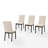 Dunblane 19.5'' H Upholstered Parsons Chair