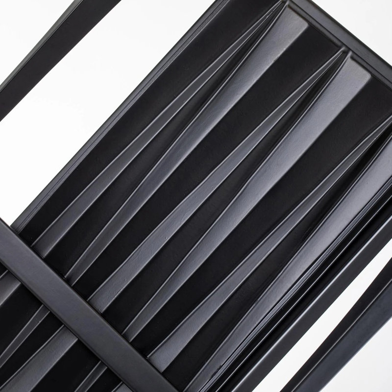 Crest 2 Light Wallchiere, Matte Black