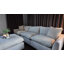 Canapé modulaire rembourré 130,7 po Salha-85685909