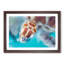 Green Sea Turtle in Abstract - Picture Frame Graphic Art Print-55736332-55736336