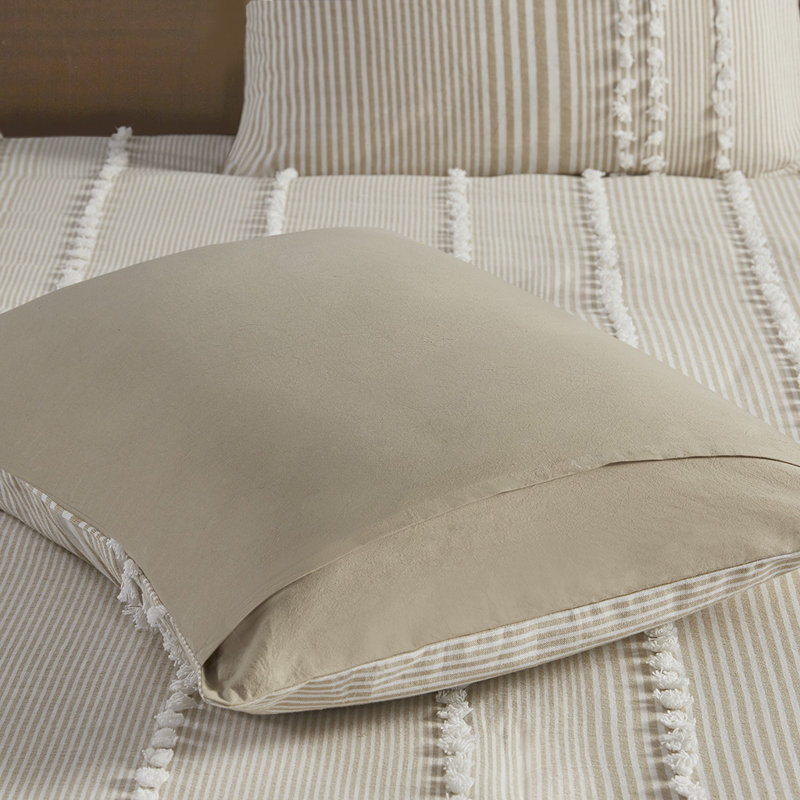 Ensemble de literie King Cotton teinté en fil