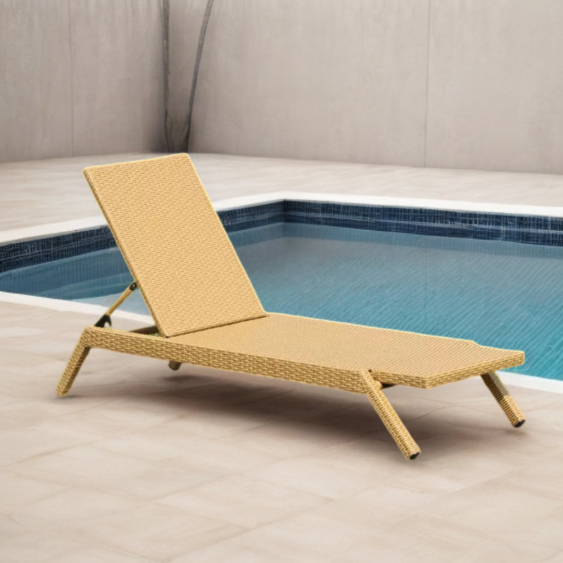 Chaise longue d'extérieur Braem