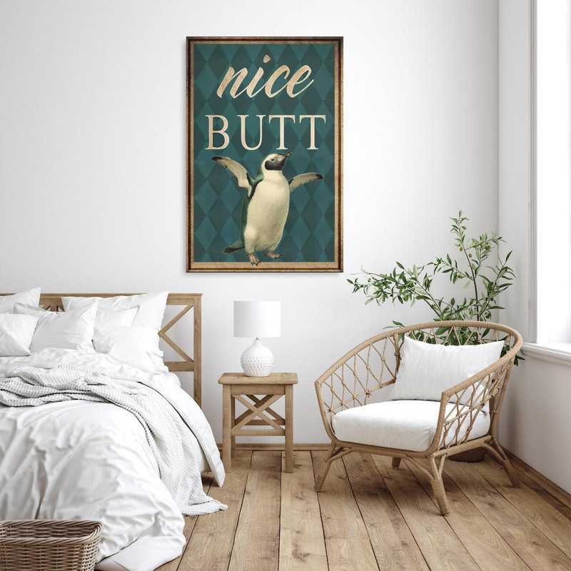 Pingouin joli bout à bout, H 20 po x l 16 po x P 1,25 po