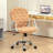 Vinsetto Teddy Fleece Home Office Chair-401276886-401276885