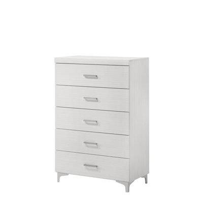 5-Drawer Chest With Metal Legs