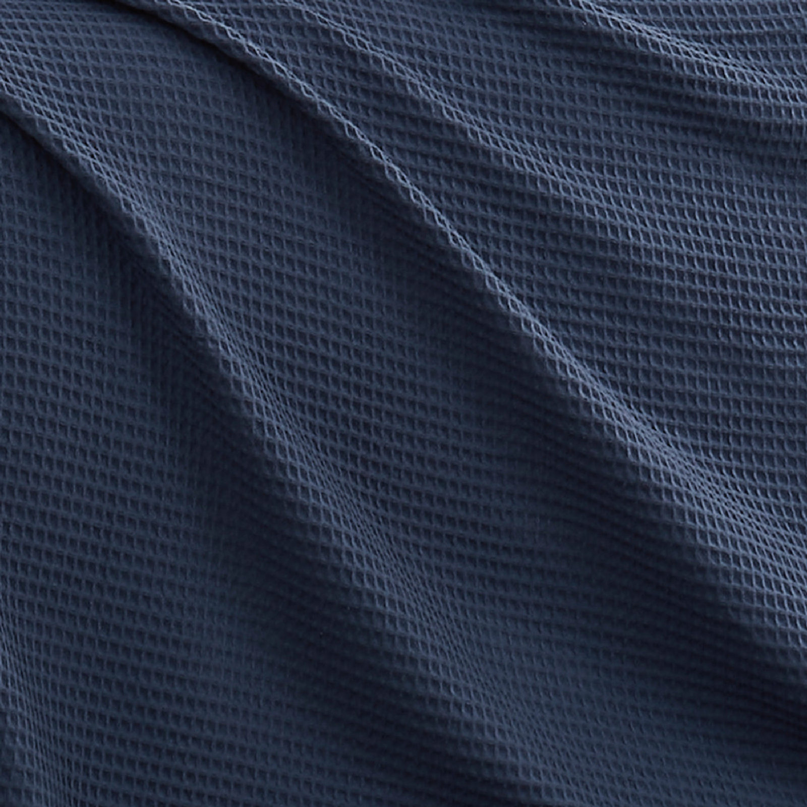 Cotton Throw Blanket, Blue, Throw