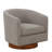 Arnardo Fabric Wood Base Swivel Chair-1153398286