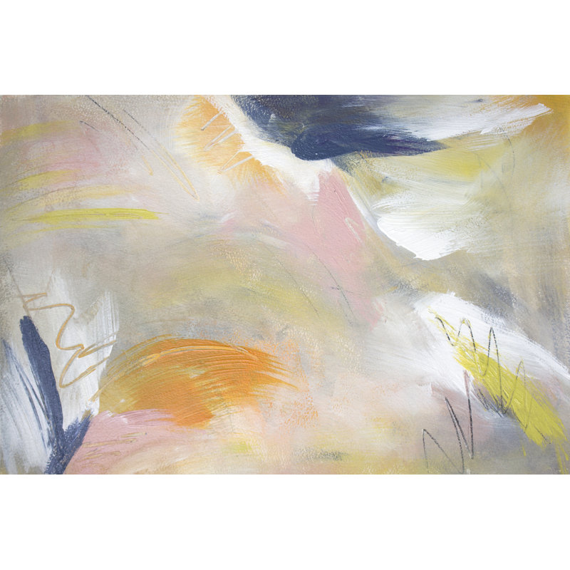 Pepper Zest by Julia Contacessi - Wrapped Canvas Painting, 20 cm H x 30 cm W, Black Floater Framed