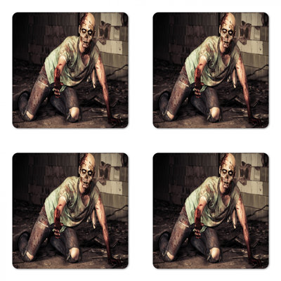 Sous-verre zombie