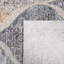 Tapis gris et beige à motif géométrique-143984127