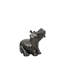 Sculpture bronze hippopotame