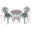 Ensemble bistro en aluminium 24 po Leacross-1196970023