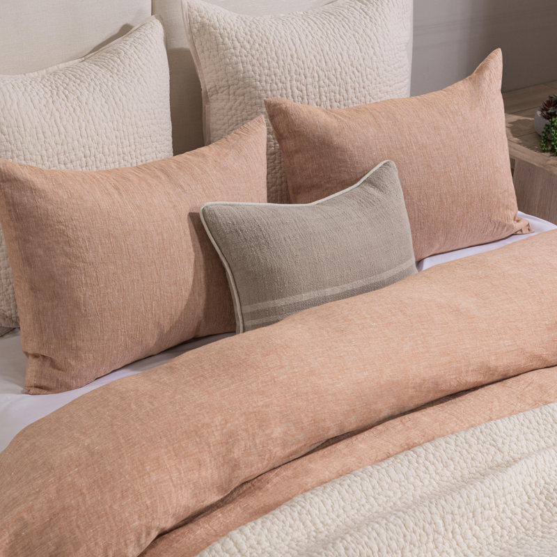 Jayson Clay Linen Cashmere King Sham, Standard