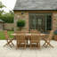 Gagarin Folding Patio Dining Side Chair