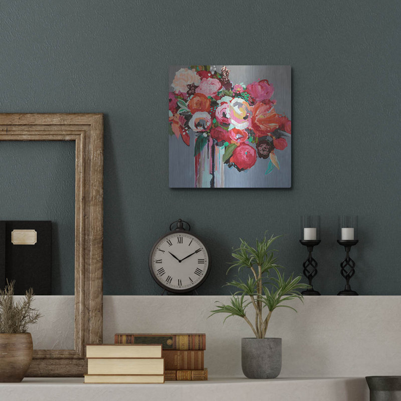 "Confetti" par Jacqueline Brewer, H 12 po x l 12 po