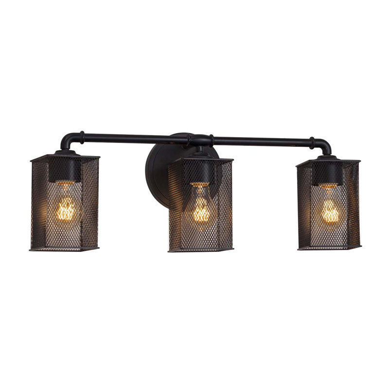 Bennett 3 - Light Dimmable Vanity Light, Matte Black
