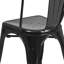 Commercial GradeMetal Indoor-Outdoor Stackable Chair-256719324