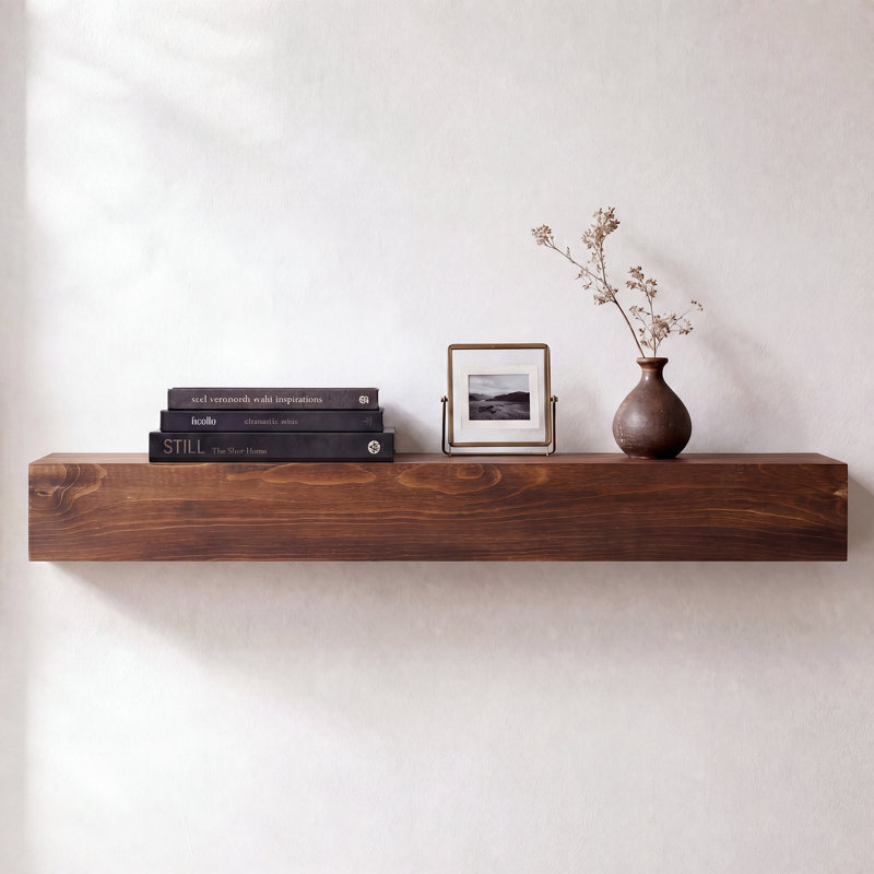 Fireplace Mantel, 60", Medium Toast