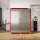 Seville Classics UltraHD Extra-Wide Storage Cabinet, 60" W x 24" D x 72" H
