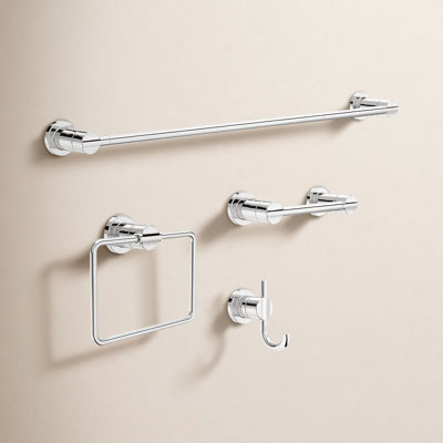 Nicoli 4-Piece Bathroom Hardware Set
