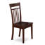 L'ensemble de mobilier de salle à manger 5 pièces comprend une table de cuisine rectangulaire avec rallonge papillon et 4 chaises de salle à manger, acajou-903919127-850911296