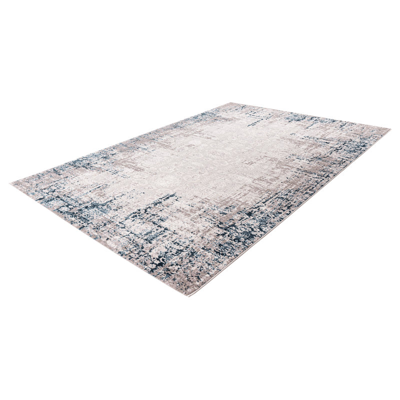 Phoenix Oriental Area Rug, Rectangular 80 x 150cm, Aqua