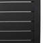 Table en forme de C Cape Coral Alu - noir-1843316011