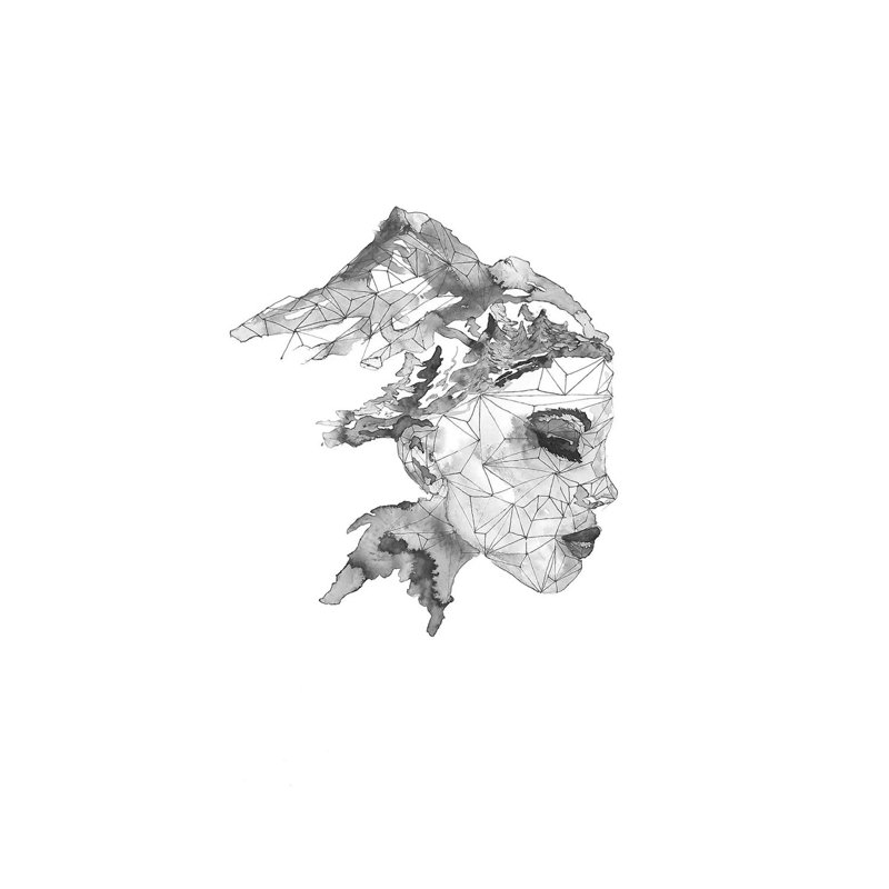 Face by ANDA Design - Wrapped Canvas Gallery-Wrapped Canvas Giclée