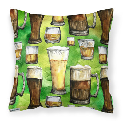 Coussin décoratif intérieur/extérieur bières