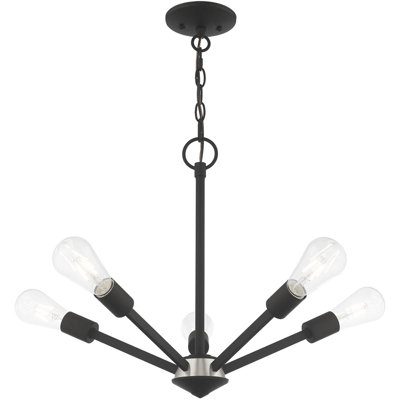 Lustre classique Spoutnik à 5 lumières