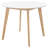 Beverely Oak Round Solid Wood Top Dining Table