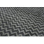 Tapis unique en laine noué à la main gris de 8 pi 3 po x 9 pi 10 po